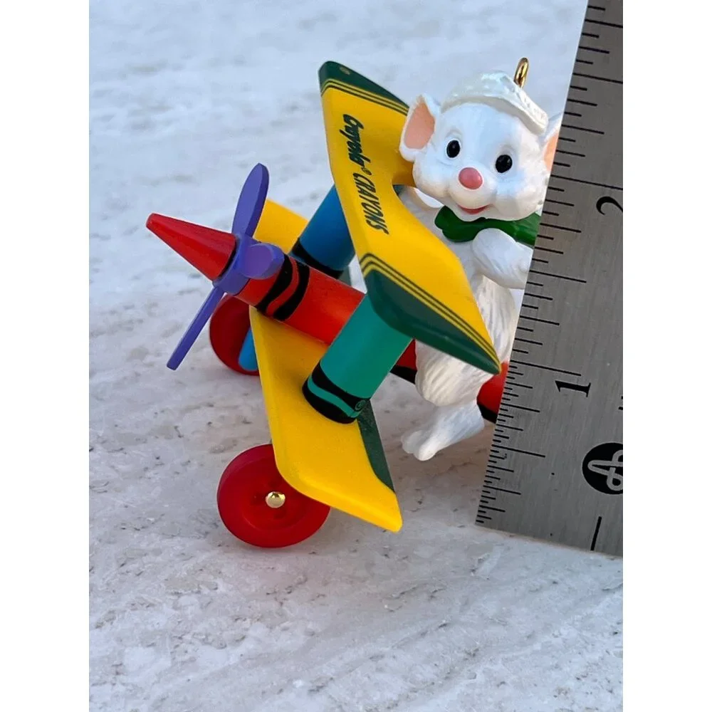 Hallmark Keepsake Collector’s Ornament 1996 Bright Flying Colors Crayola Mouse
